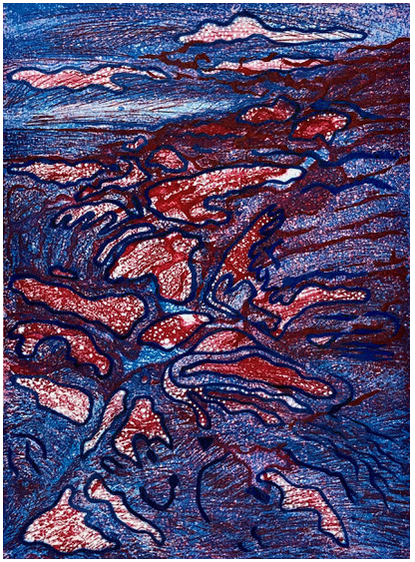 Bay of Fires etching