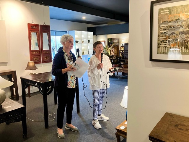 Sydney Printmakers exhibition opening